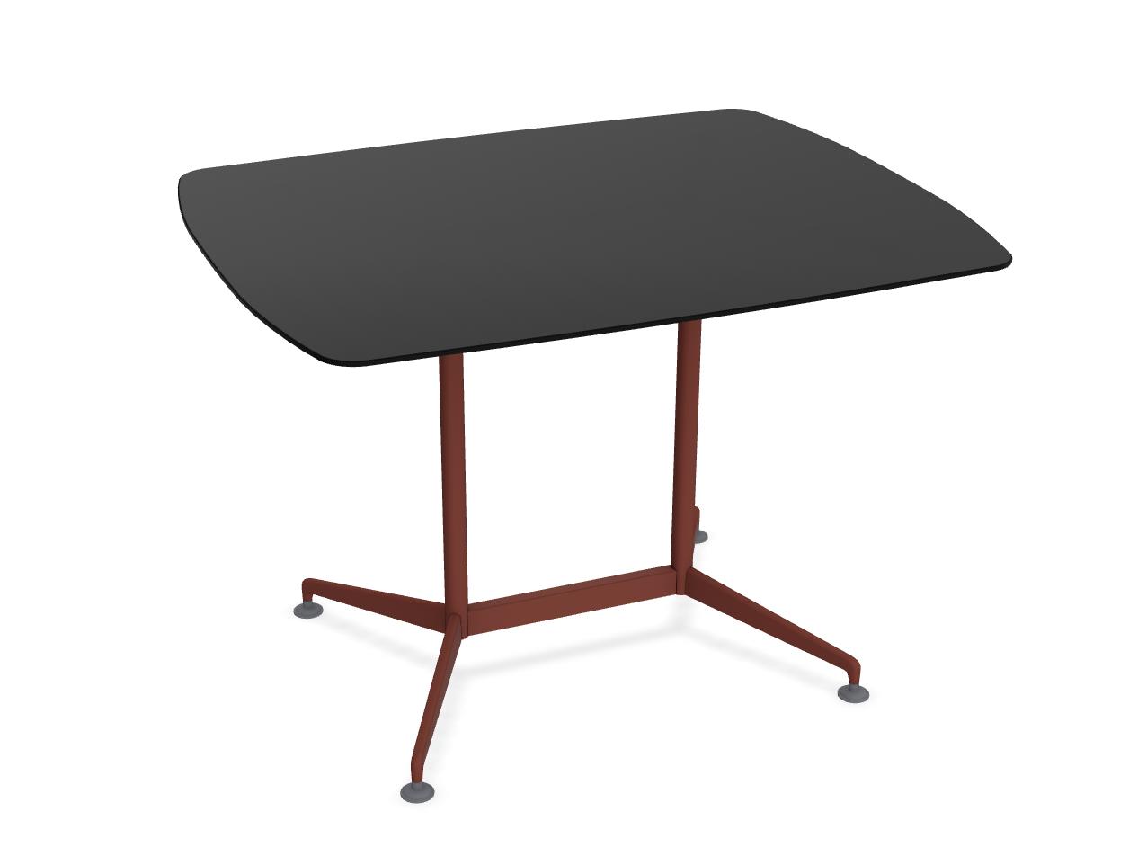  Special-T Zia Super Rectangle 48"D x 60"W x 42"H Standing Height Collaborative Table 