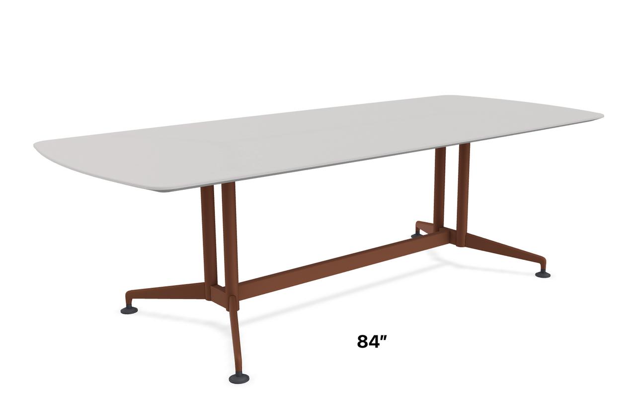  Special-T Zia Super Rectangular Dual Column Base Conference Room Table (Available with Power!) 