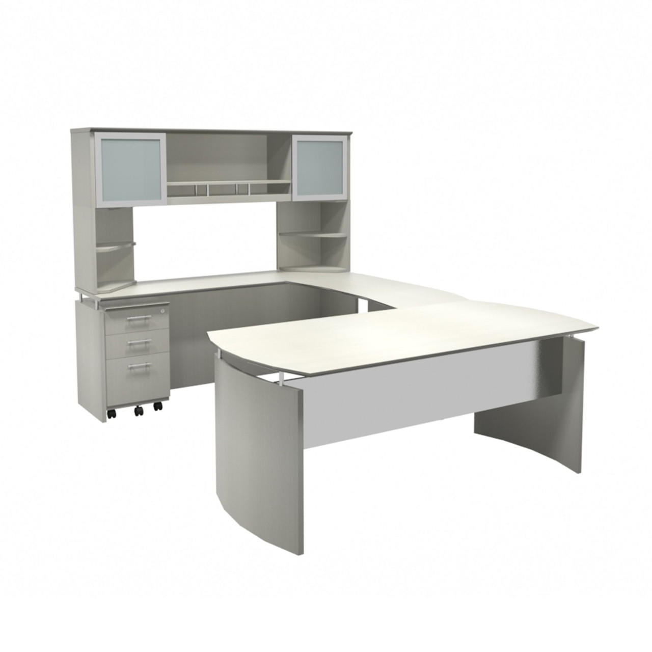 Mayline Group Mayline Medina Executive U-Shaped Workstation MEAT02