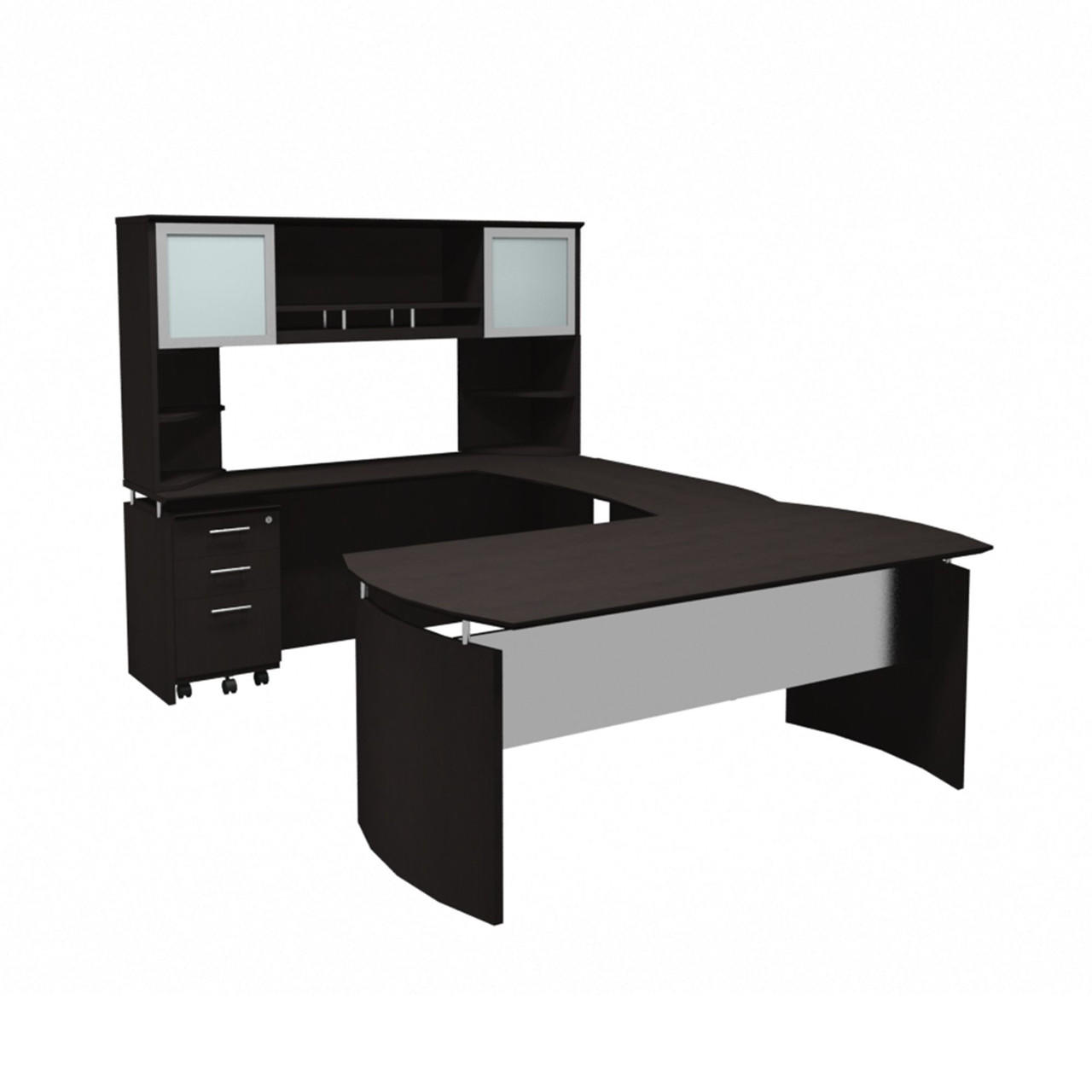 Mayline Group Mayline Medina Executive U-Shaped Workstation MEAT02