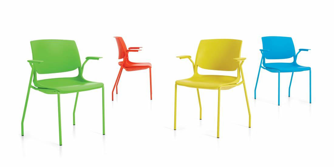 Global Total Office Global Rebound Stackable Multi-Purpose Chair R5APPG