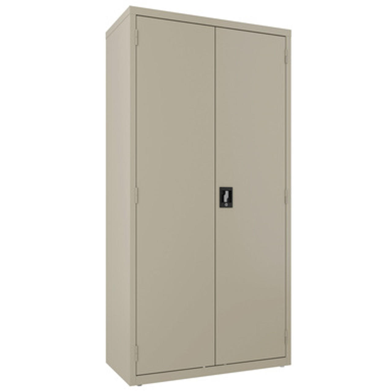  Office Source Large Steel Storage and Wardrobe Cabinet Combo OSWD3672 