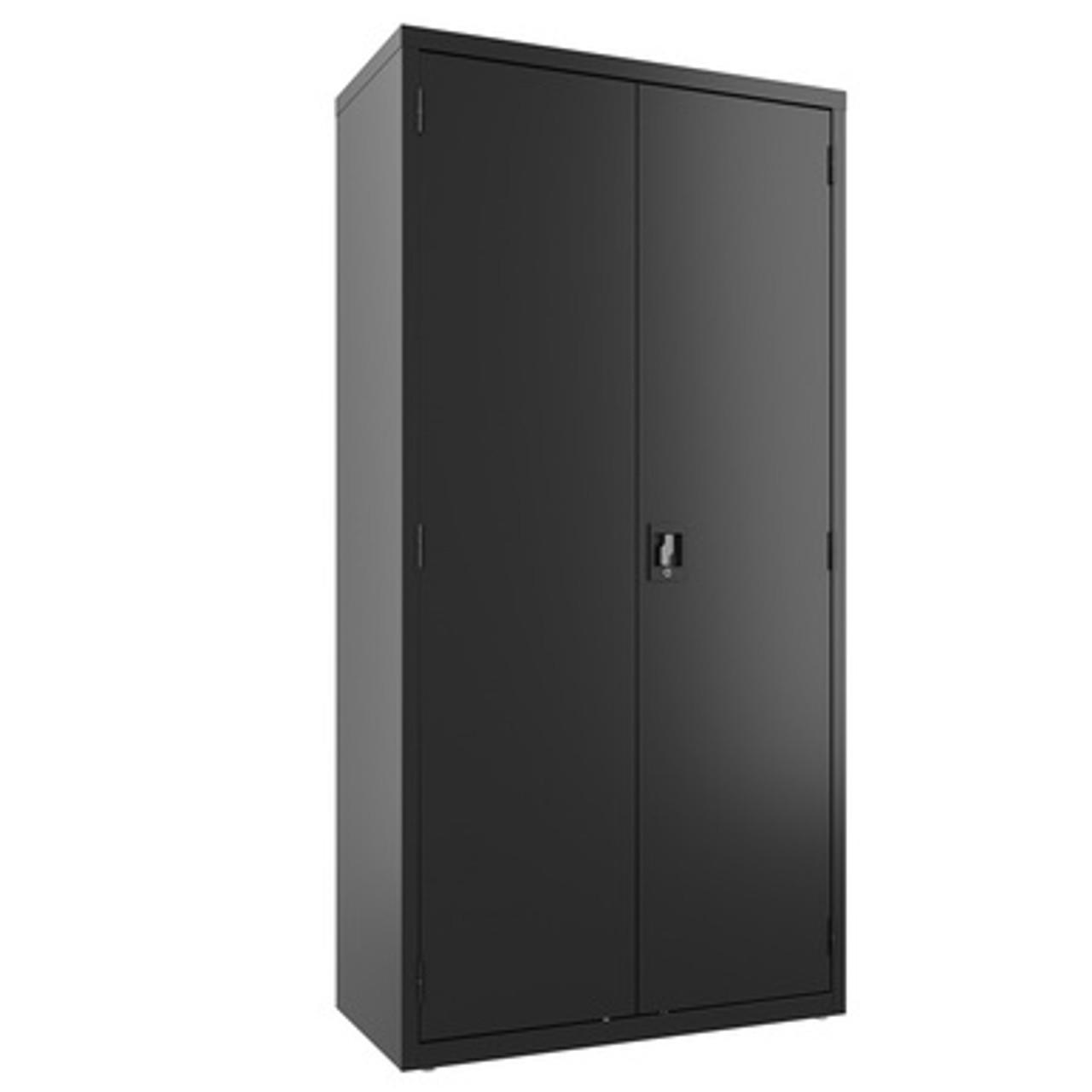  Office Source Large Steel Storage and Wardrobe Cabinet Combo OSWD3672 