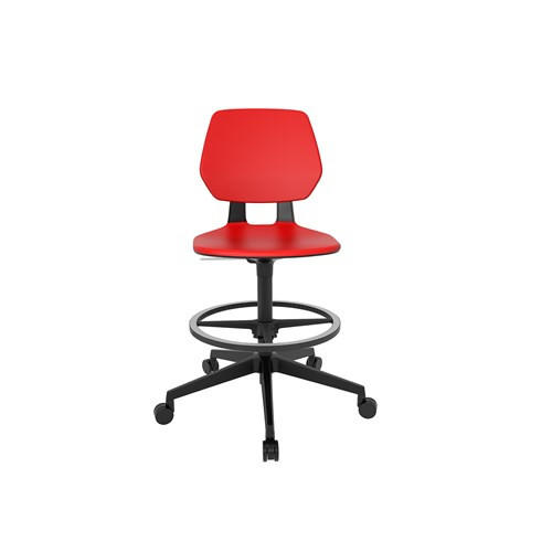 Safco Products Safco Commute Red Extended Height Task Chair 7827RD 