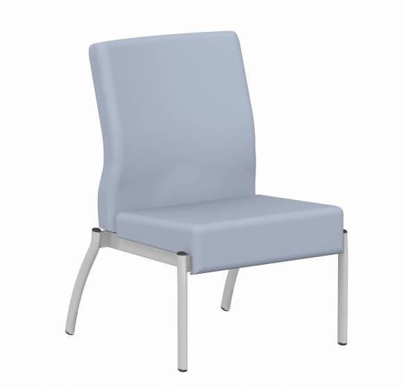 Global Total Office Global Care Belong Collection Low Back Healthcare Vinyl Waiting Room Chair GC4230 