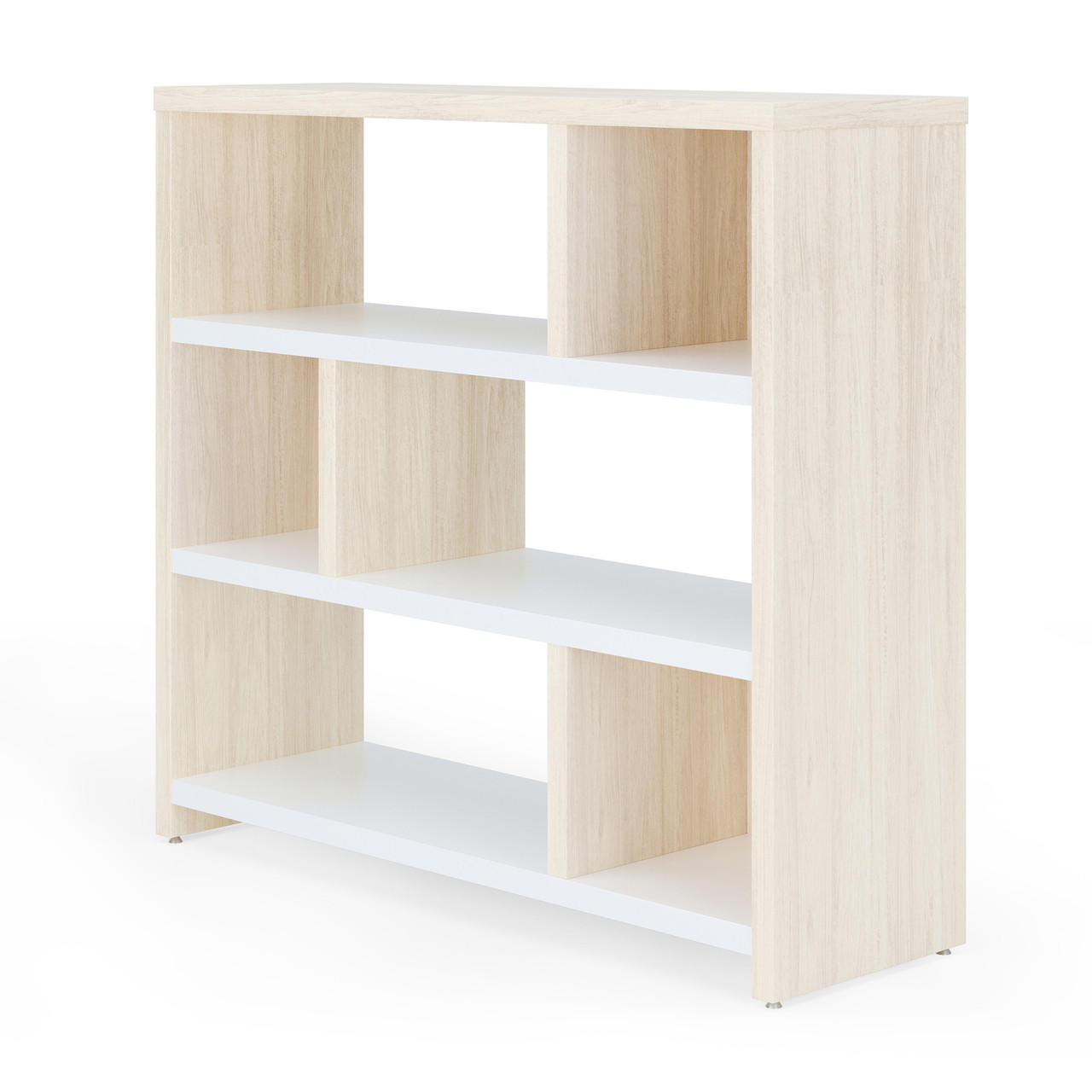  Office Source Lucca 3-Shelf Contemporary Bookcase OSXS2005 