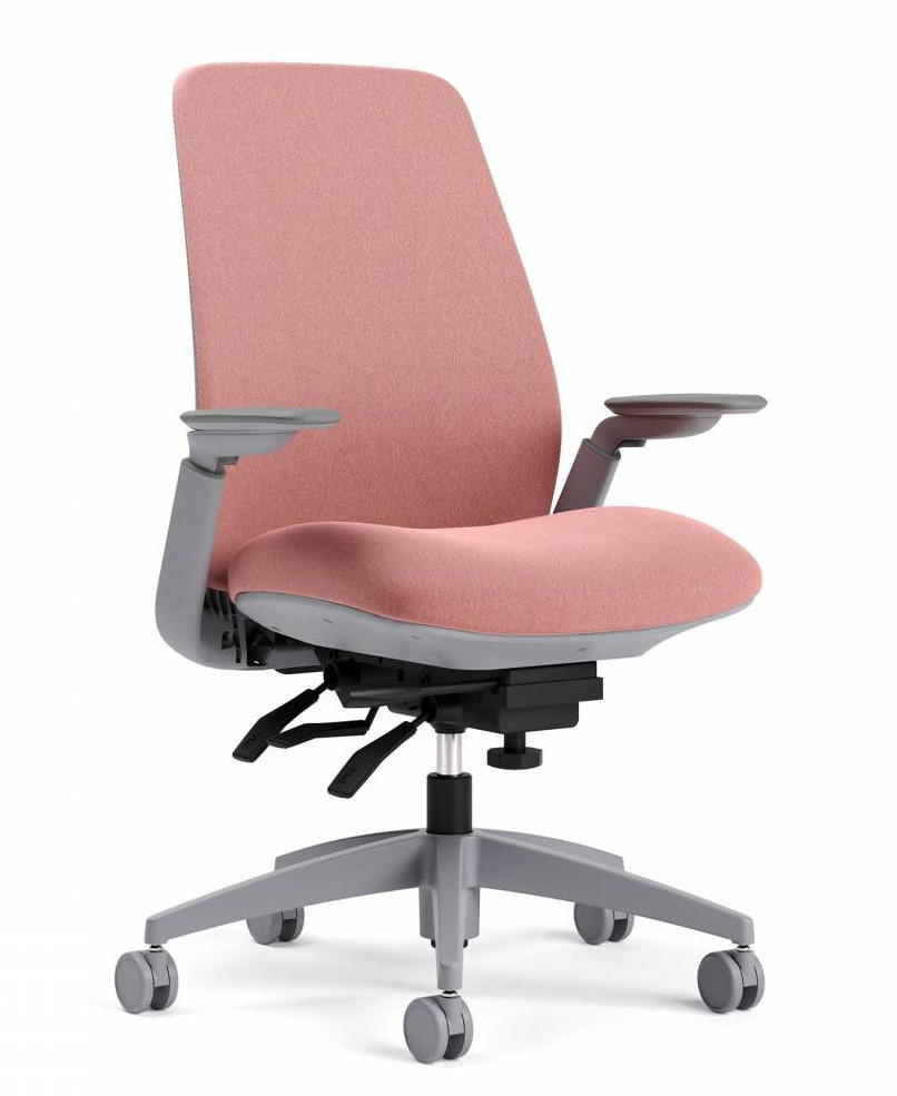 Global Total Office Global Noetic Upholstered Multi-Tilter Ergonomic Task Chair 6071 