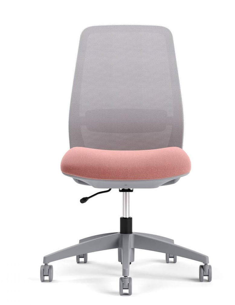 Global Total Office Global Noetic Armless Mesh Back Basic Task Chair 6072NA 