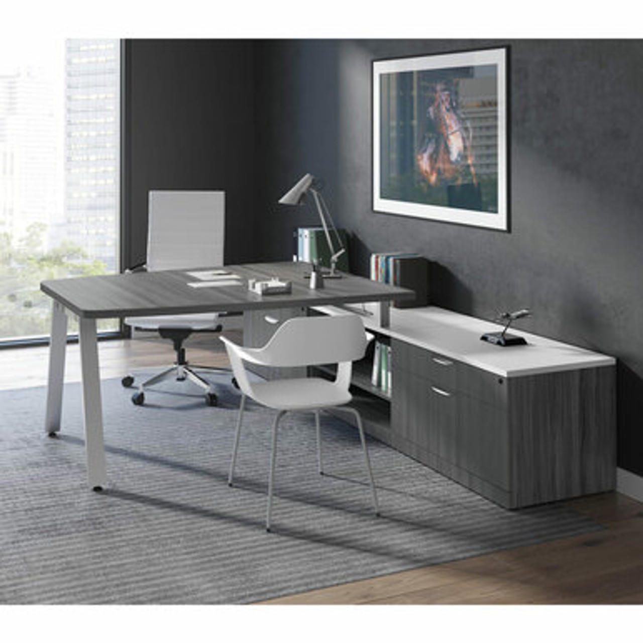 ファッション通販 安い Office Source Variant Collection Contemporary T-Shaped Desk オフィス家具