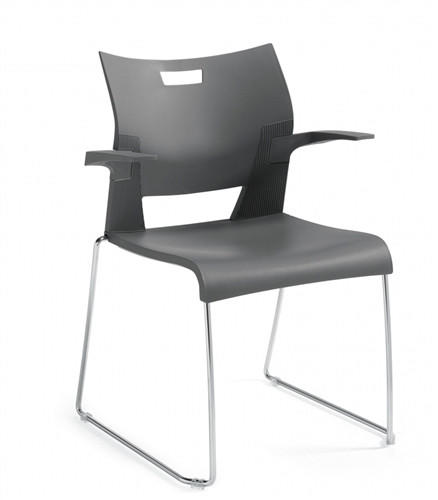 Global Total Office Global Duet Stacking Armchair 6620 (4 Pack)