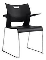 Global Total Office Global Duet Stacking Armchair 6620 (4 Pack)