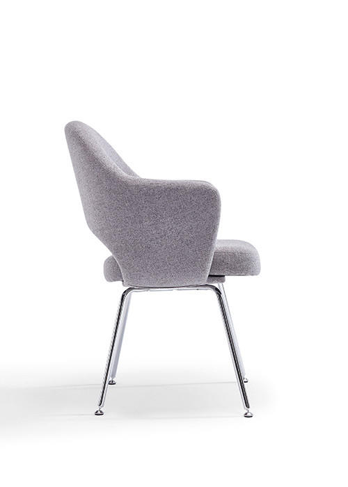 Woodstock Marketing Melanie Mid Century Modern Fabric Stationary Conference Room Armchair (2 Pack!)