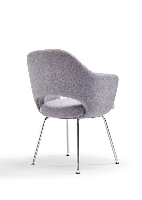 Woodstock Marketing Melanie Mid Century Modern Fabric Stationary Conference Room Armchair (2 Pack!)