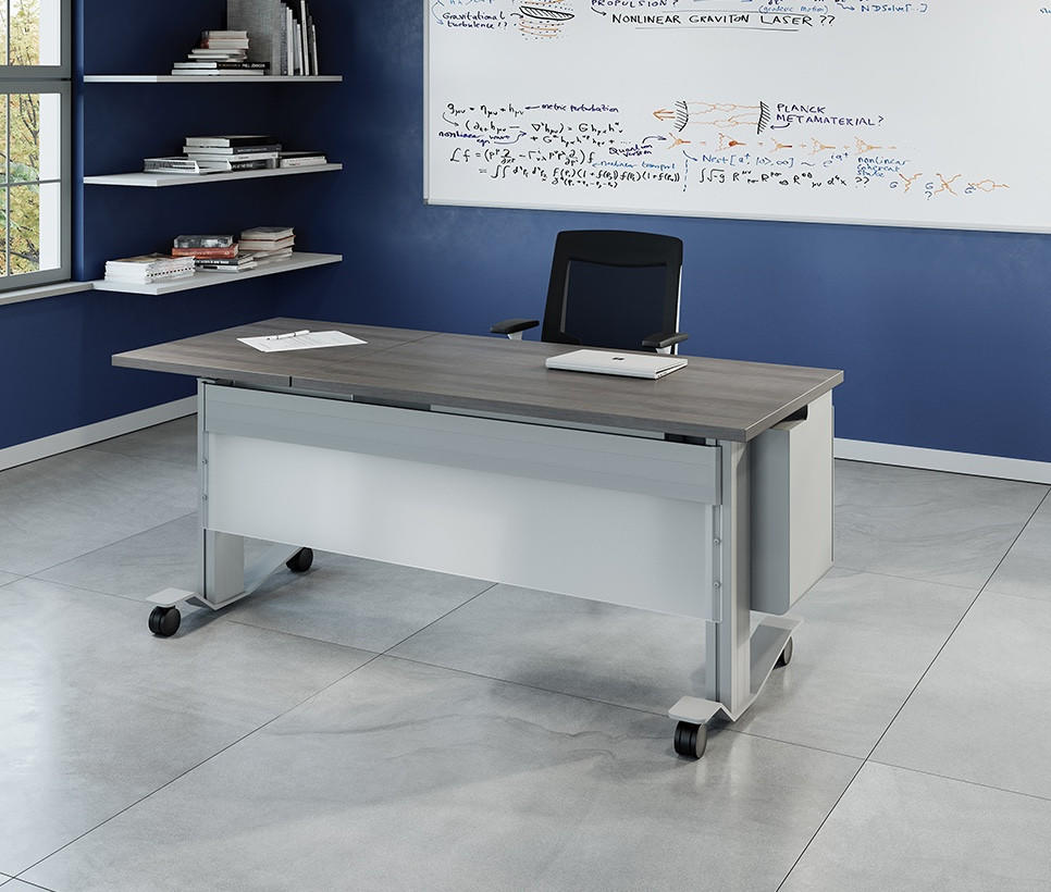 Right Angle Products Right Angle Hooligan Classroom Desk with Height Adjustable Podium (2 Sizes!) 