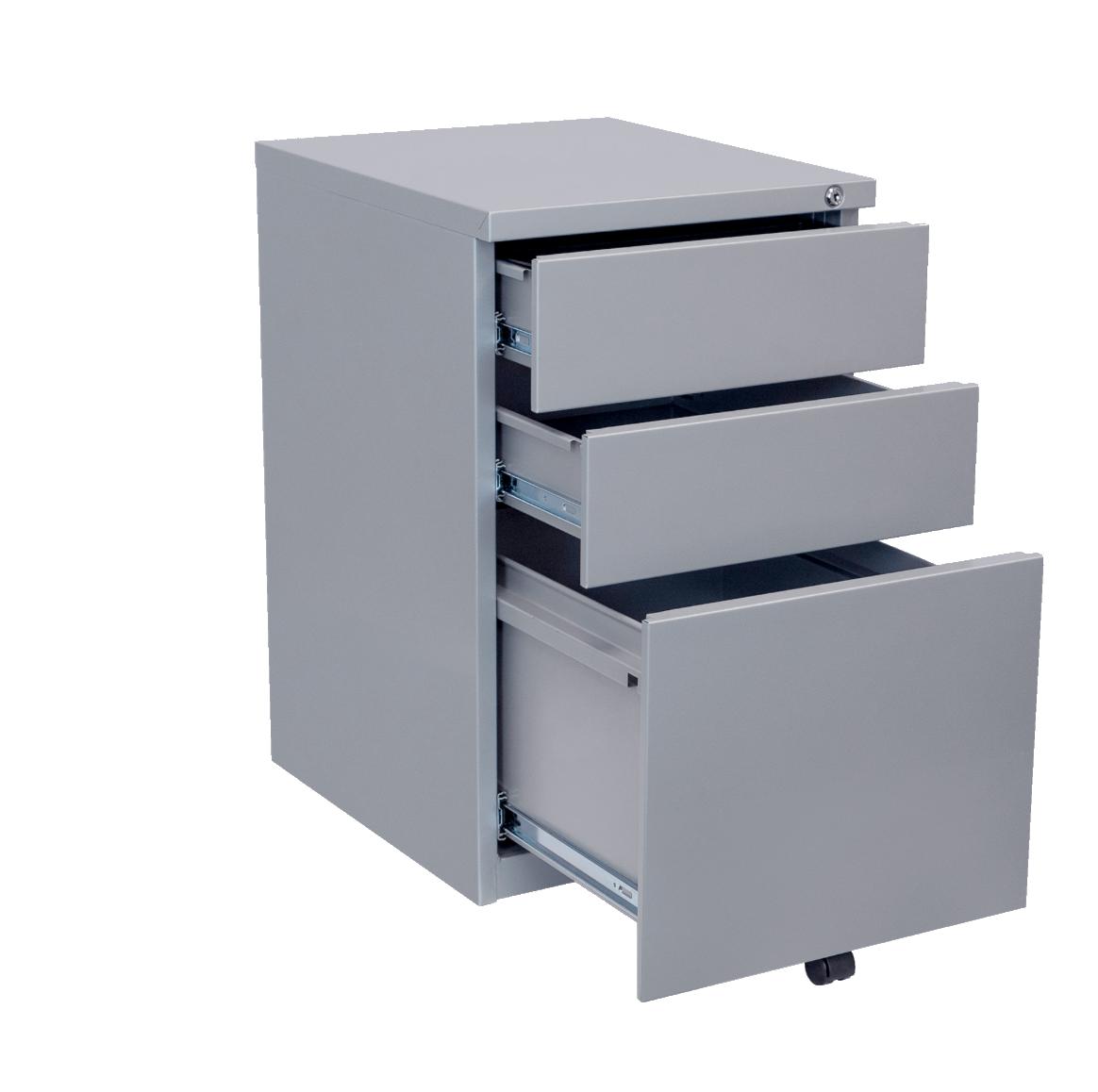 Right Angle Products Right Angle Mobile Box/Box/File Pedestal XPEM500BBF 