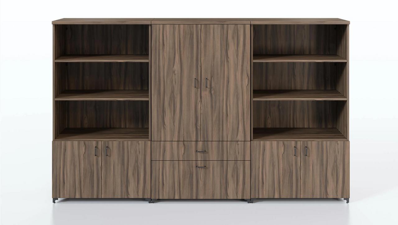 Right Angle Products Right Angle Tevita Collection Executive Wall Cabinet Configuration 