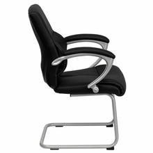  Flash Furniture Black Leather Executive Side Chair 