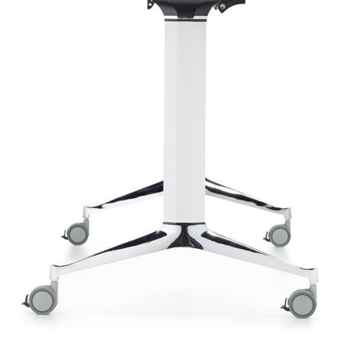 Global Total Office Global Terina 54" x 30" Flip Top Nesting Table with Modesty Panel
