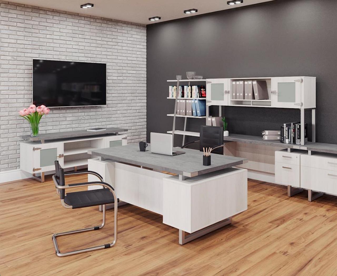 Safco Products Safco Mirella Modern Executive Furniture Layout