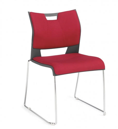 Global Total Office Global Duet Stacking Chair 6628 (4 Pack)