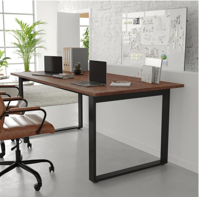 Flash Furniture Redmond 72x36 Small Walnut Rectangular Conference