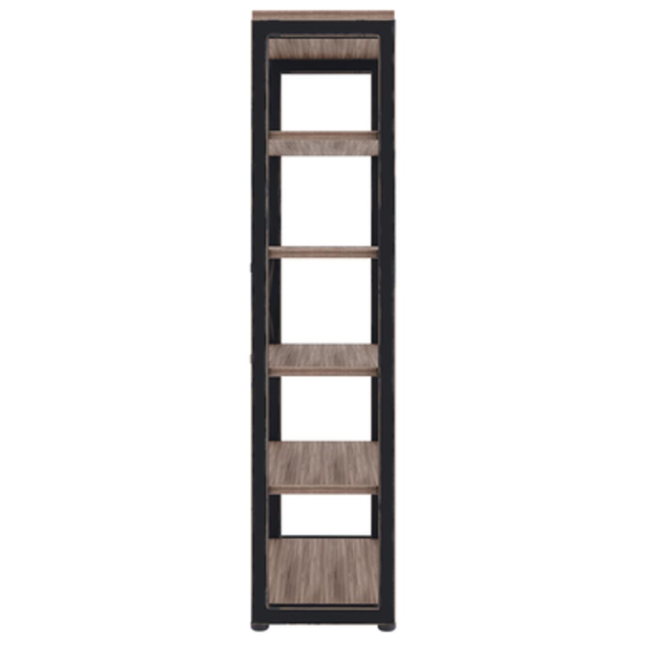  Office Source Riveted Collection 6 Shelf Bookcase HIB3566 