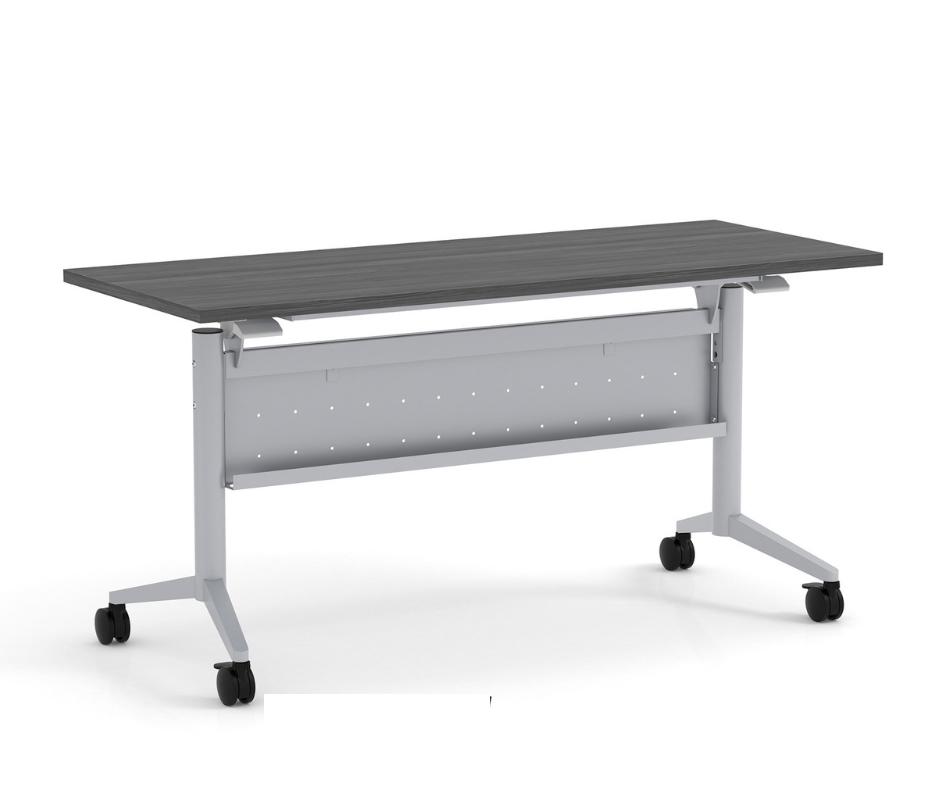  Office Source 72x30 Flip Top Training Room Table 