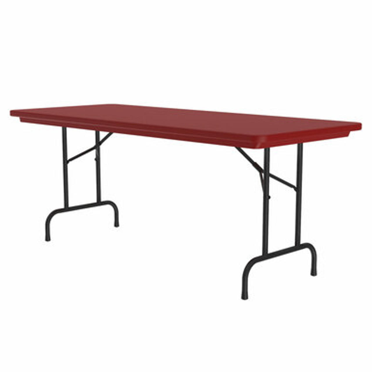  Office Source 60"W x 30"D Colorful Blow Mold Folding Table R3060 