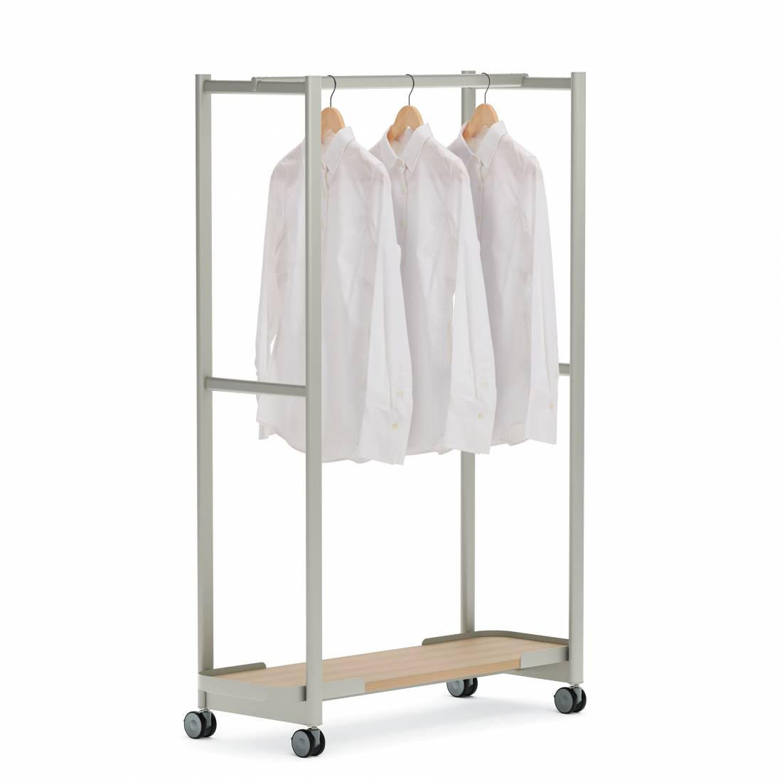 Global Total Office Global Collaborative Spaces Collection 48"W Coat Rack Cart SCCR1848 