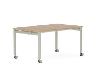 Global Total Office Global Collaborative Spaces Collection 60"W x 36"D Mobile Workshop Table SCTSWSC3660 