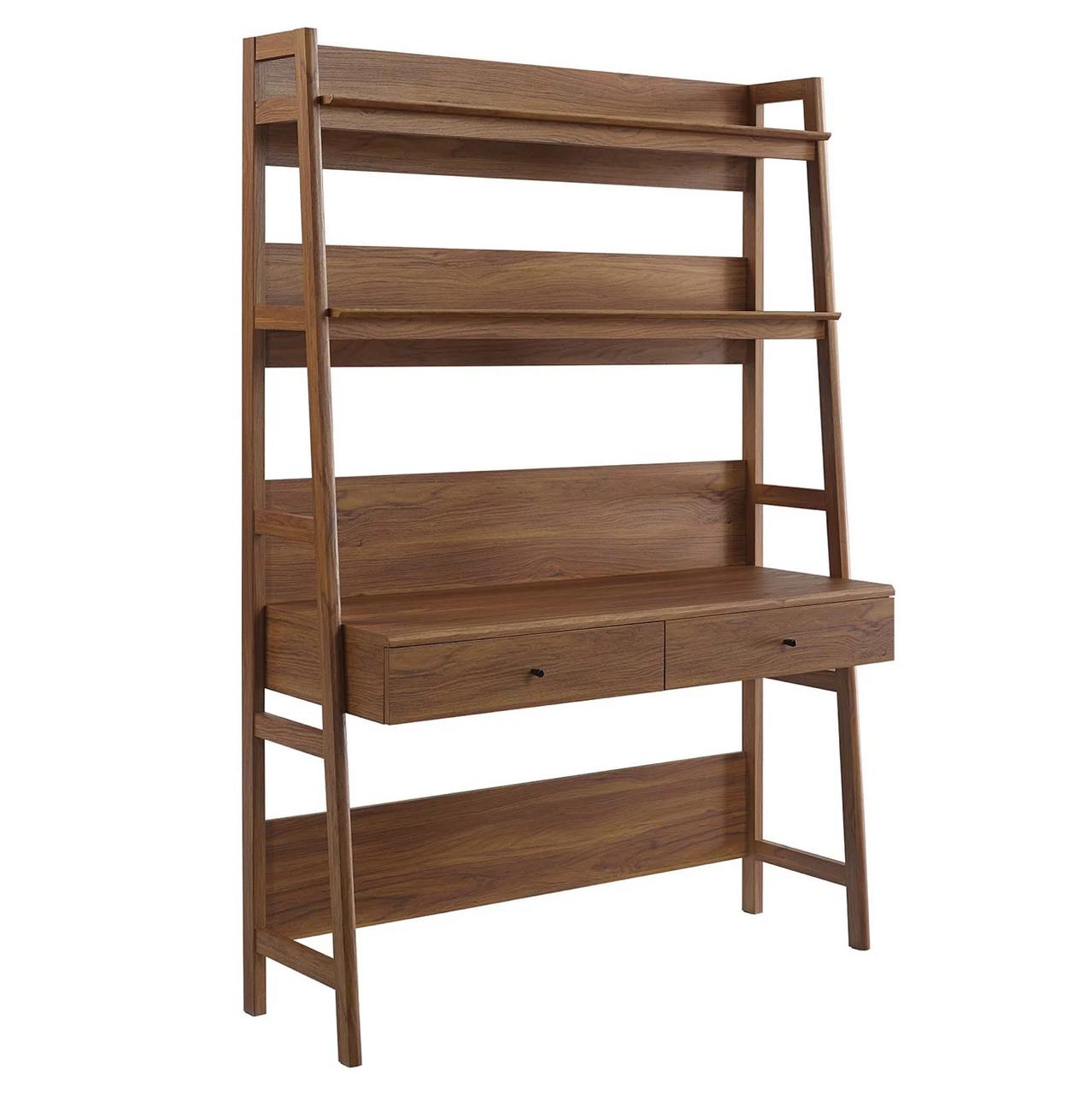 Modway Bixby Home Office Shelf Desk with Drawers EEI-6073 