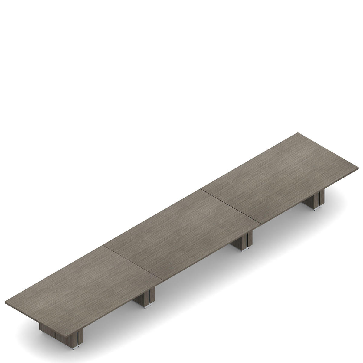 Global Total Office Global Zira Large 60"D Rectangular Boardroom Table (8 Length Options!)