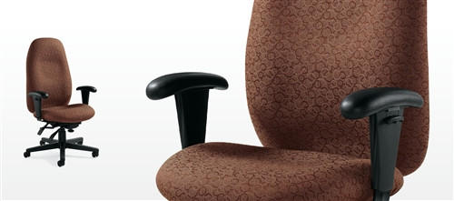 Global Total Office Global Enterprise High Back Chair 4570-3