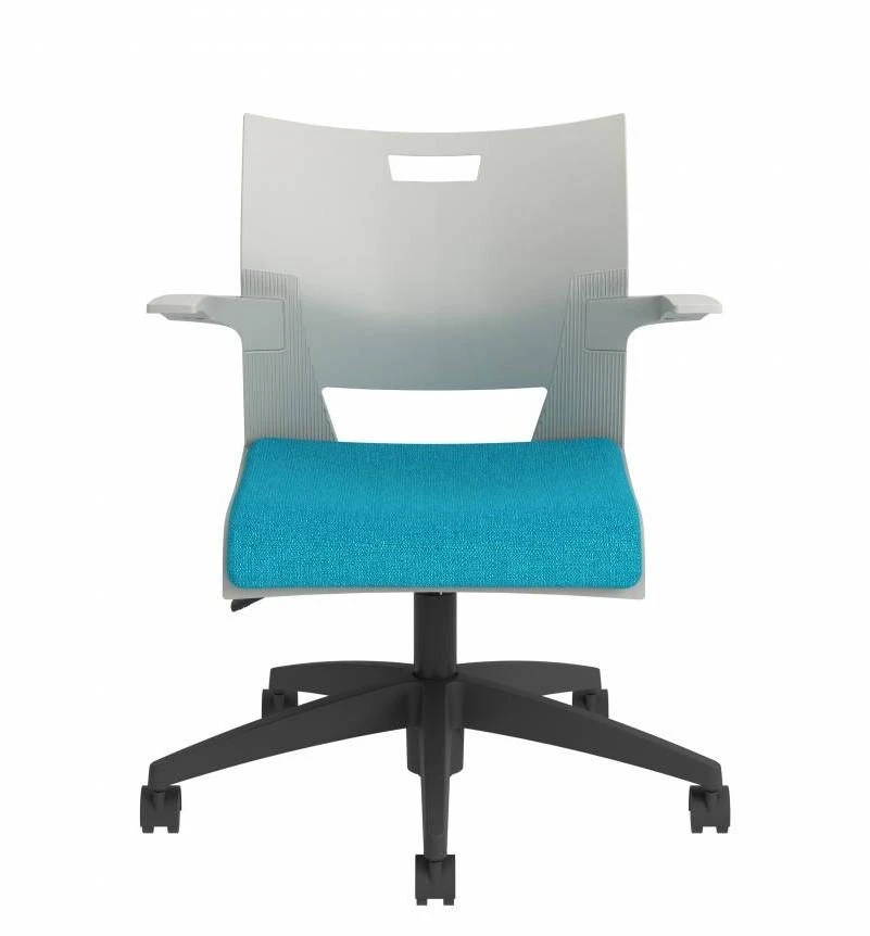 Global Total Office Global Duet  Multi-Purpose Swivel Chair with Upholstered Seat