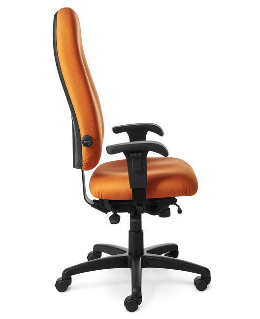  OM Seating Paramount Fabric Multi-Function Task Chair for Tall Users PT79 