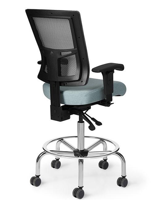  OM Seating Affirm Mesh Back Task Stool with Spider Base AF513 