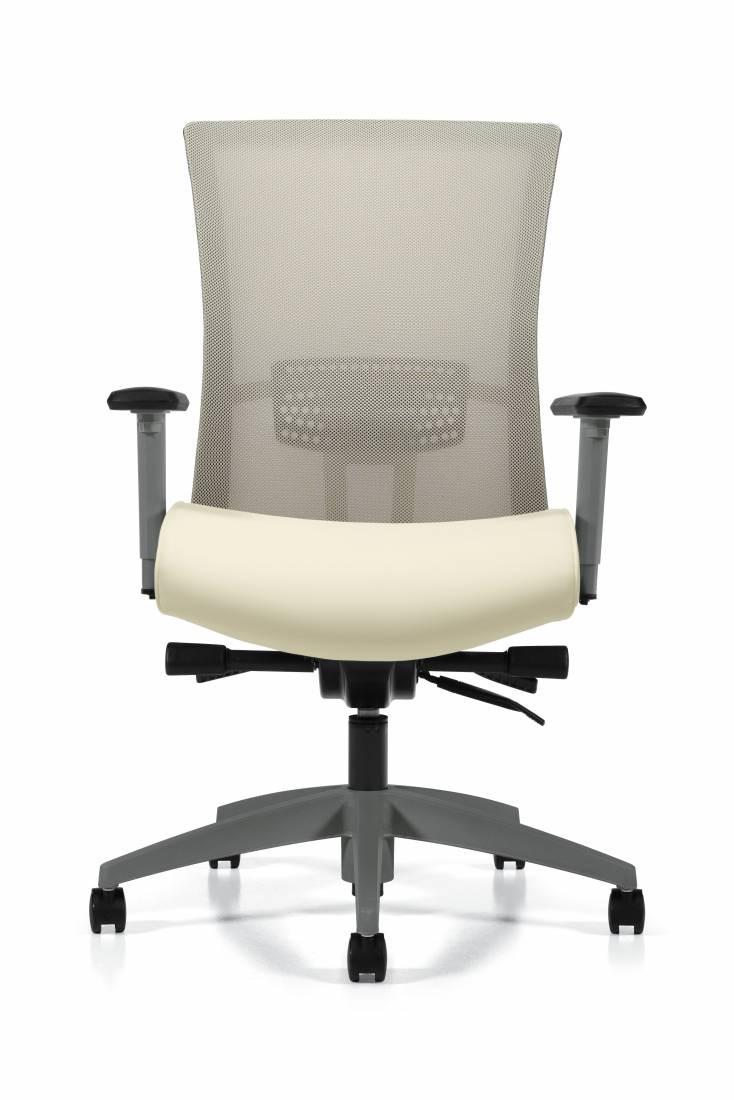 Global Total Office Global Vion Shadow Frame Dimension Mesh Back User Friendly Ergonomic Task Chair