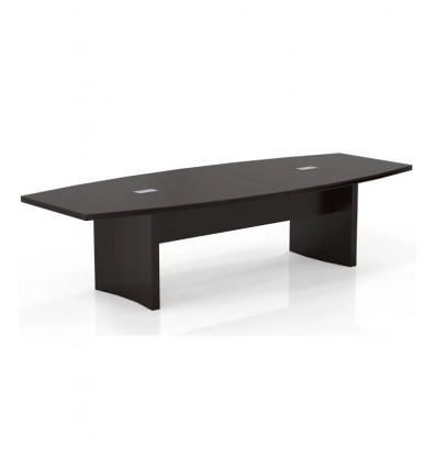 Mayline Group 10' Aberdeen Laminate Boardroom Table with Mocha Finish by Mayline