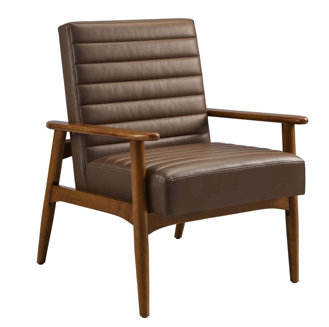  Modway Jensen Vegan Leather Accent Chair EEI-6779 