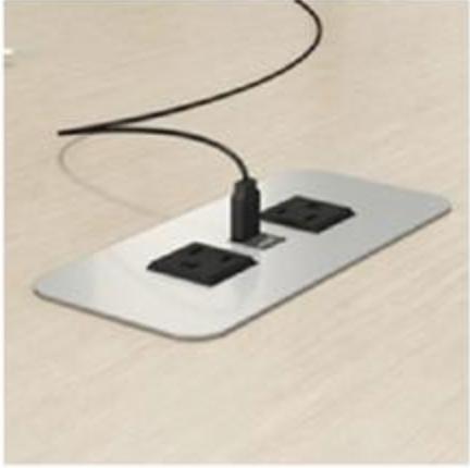 KFI Studios KFI Cove Rectangular In-Surface Power Module 