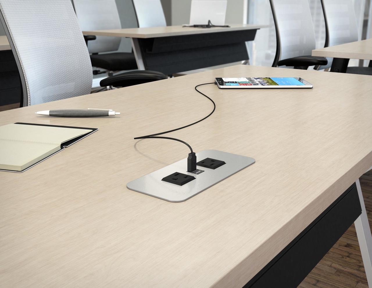 KFI Studios KFI Cove Rectangular In-Surface Power Module 