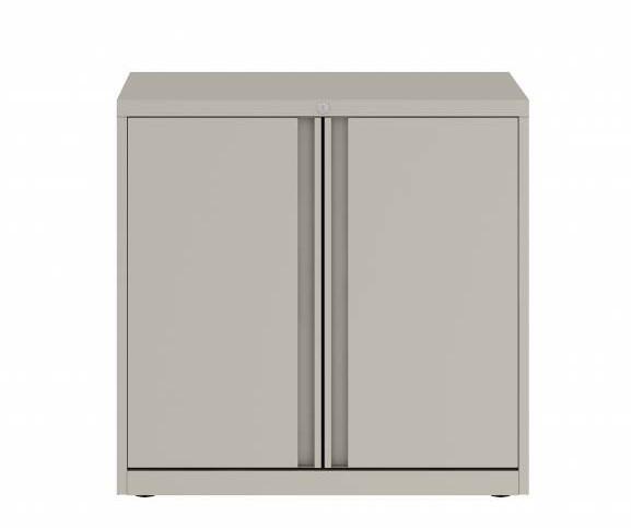 Global Total Office Global Prime Collection 30"W x 18"D x 28"H Heavy Duty Metal Storage Cabinet 