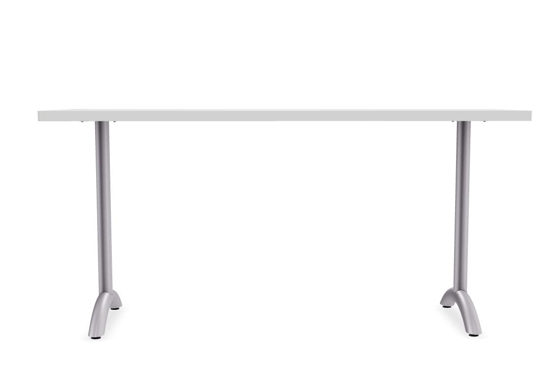 Special-T Kingston White Marker Board Flip and Nest Table with Arched Base 