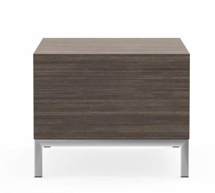 Global Total Office Global Citi Square Collection 20"W x 20"D x 16"H Cube Table S7911 (Available with Power!) 