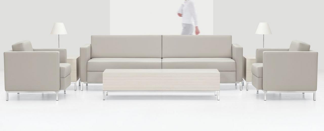 Global Total Office Global Citi Square Collection 60"W Contemporary Coffee Table S7915 (Available with Power!) 