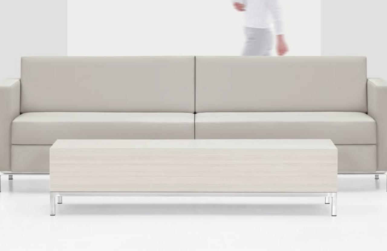 Global Total Office Global Citi Square Collection 60"W Contemporary Coffee Table S7915 (Available with Power!) 