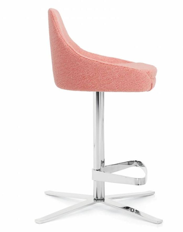 Global Total Office Global Drift Modern Metal Base Commercial Counter Height Stool 8053 