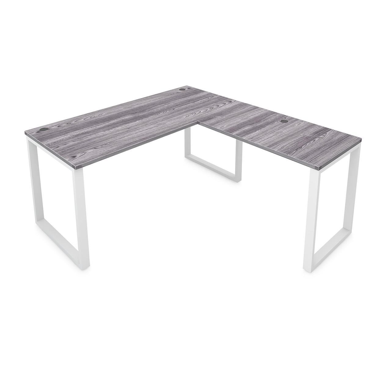 i5 Industries Fusion Reversible 60x78 Laminate L Shaped Desk with