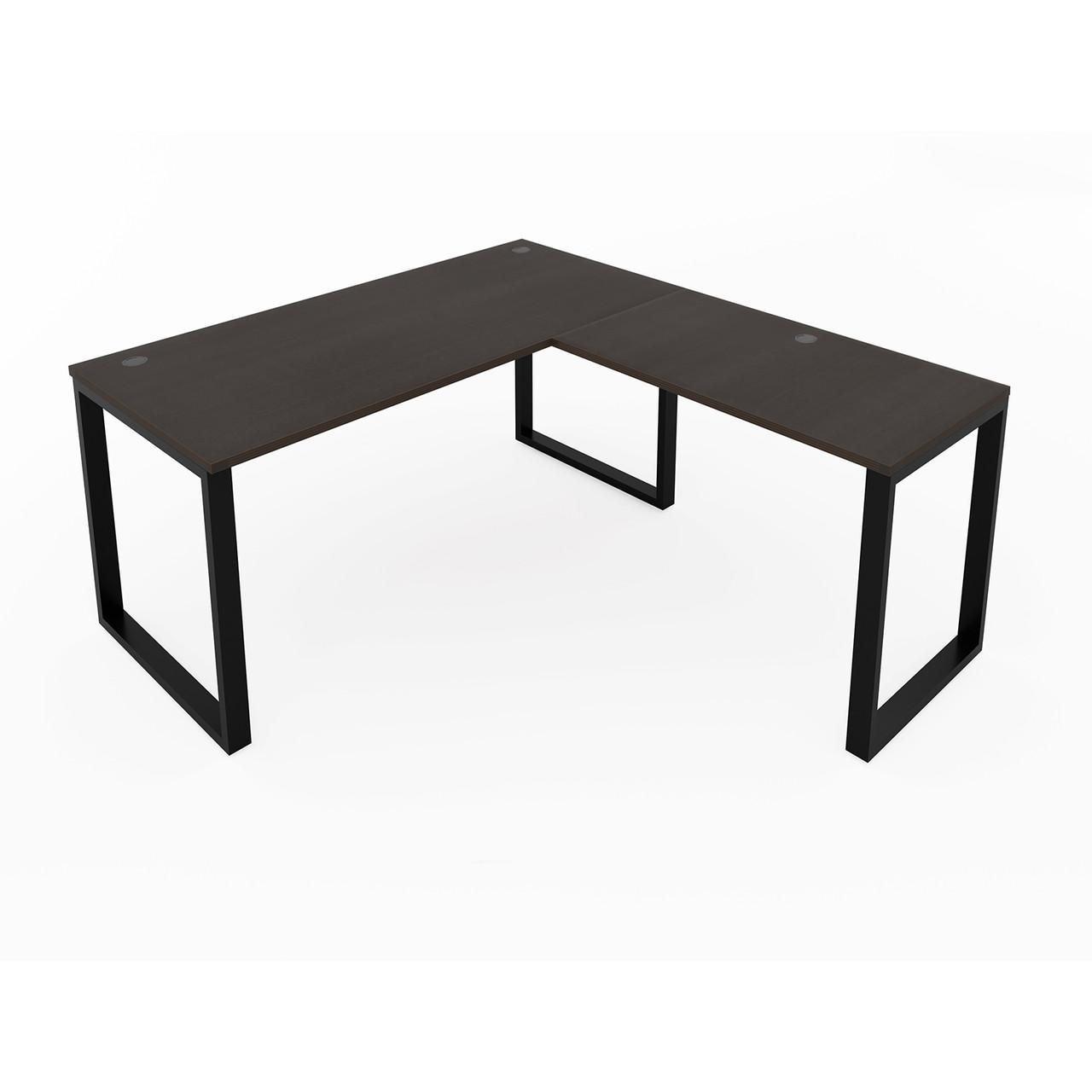 フルHD 美品★ デル i5-9 16GB SSD128GB オフィス i5 Industries Fusion Reversible 60x78 Laminate L Shaped Desk with