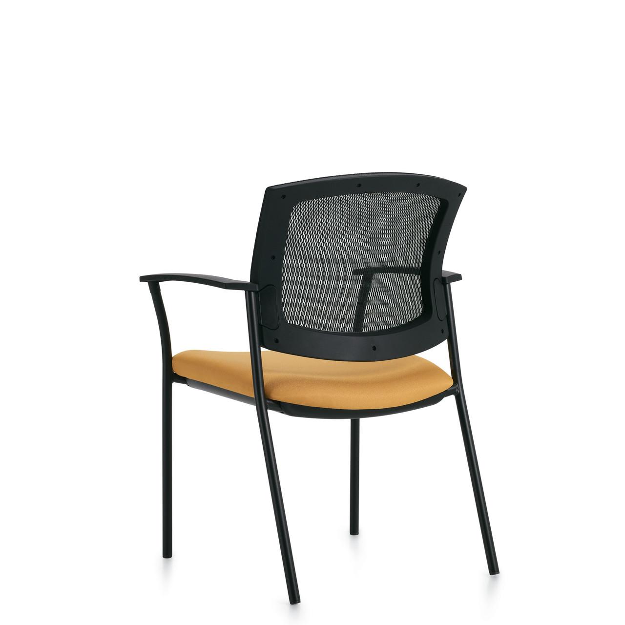Offices To Go Mesh Back Side Chair OTG2809 (Fabric & Vinyl Options!)
